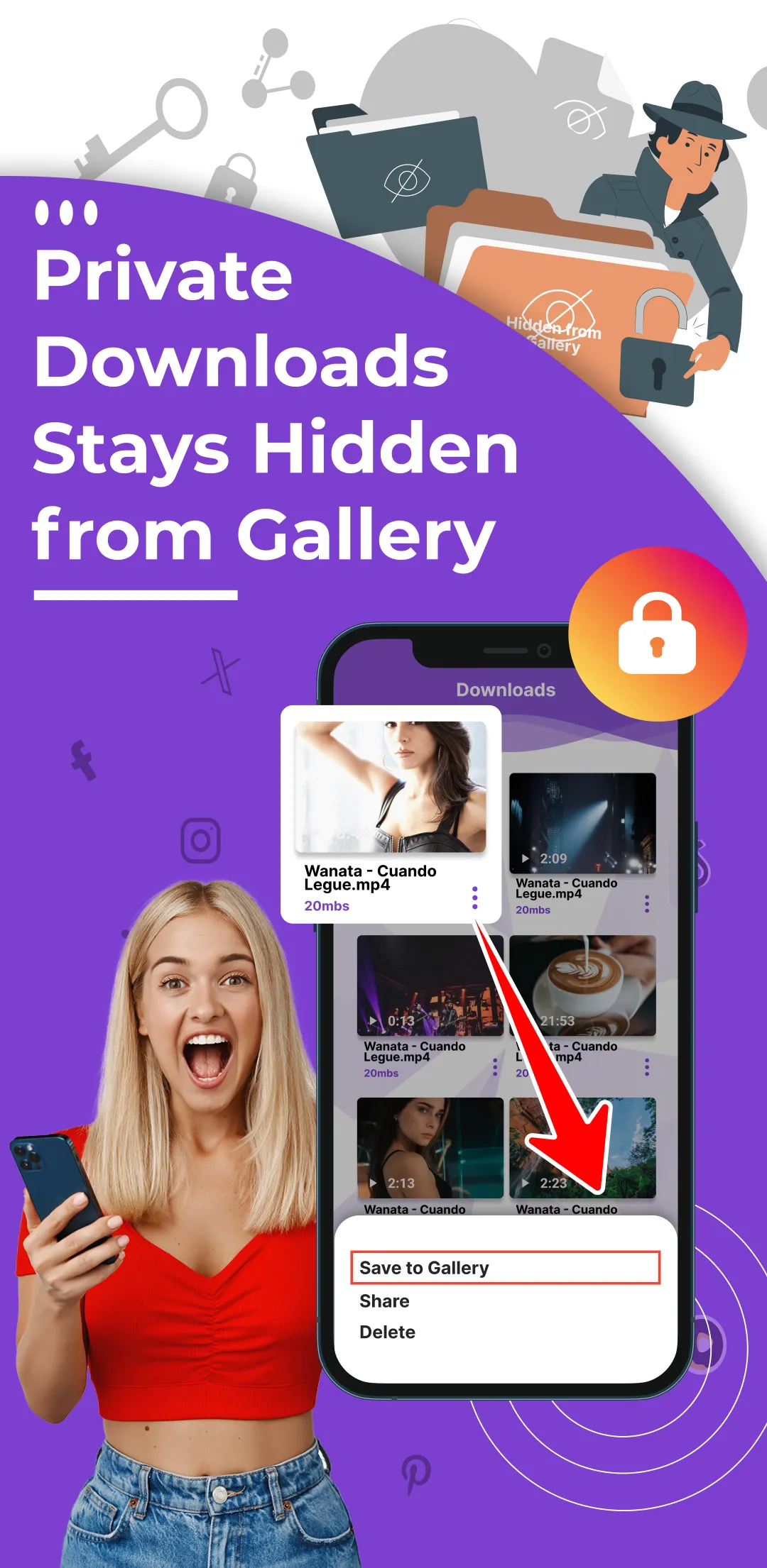 HD Video Downloader Quick Save | Indus Appstore | Screenshot