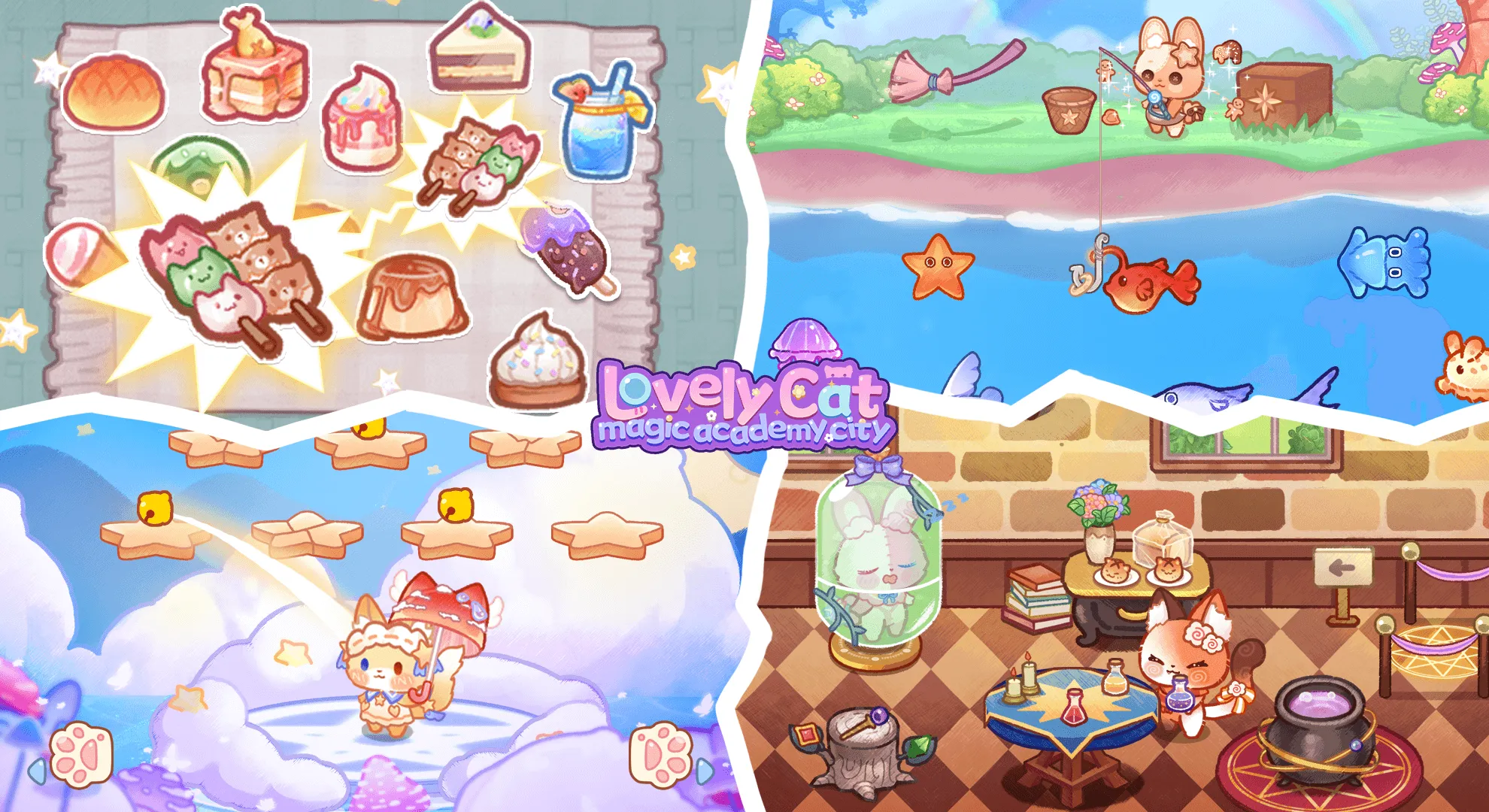 Lovely Cat: Magic Academy City | Indus Appstore | Screenshot