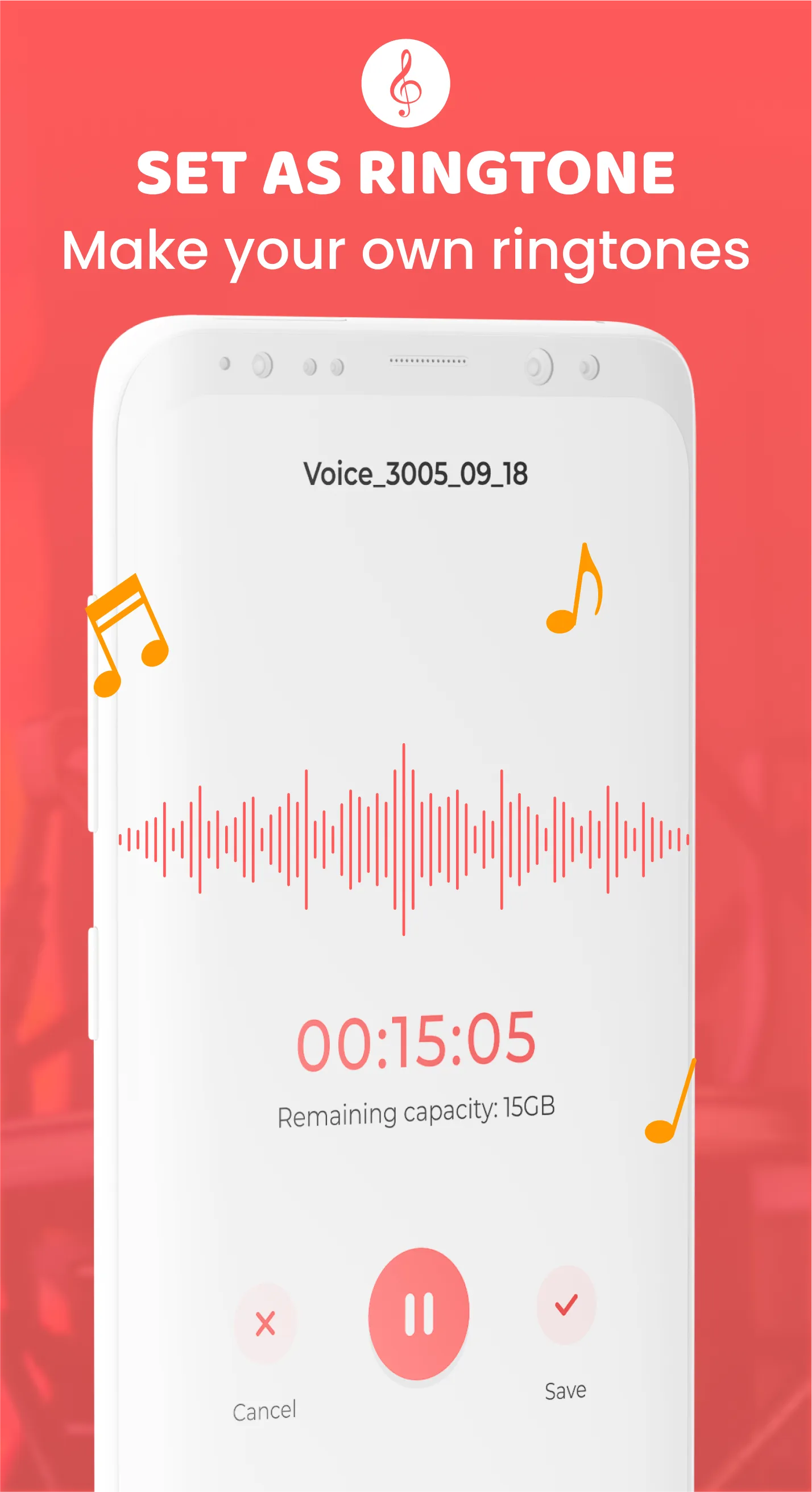 Voice Recorder - Voice memos | Indus Appstore | Screenshot