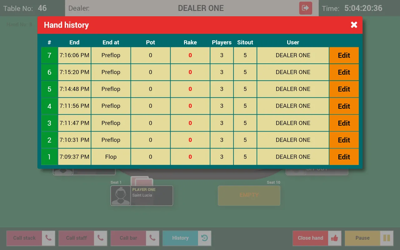 kHold'em for Dealer | Indus Appstore | Screenshot