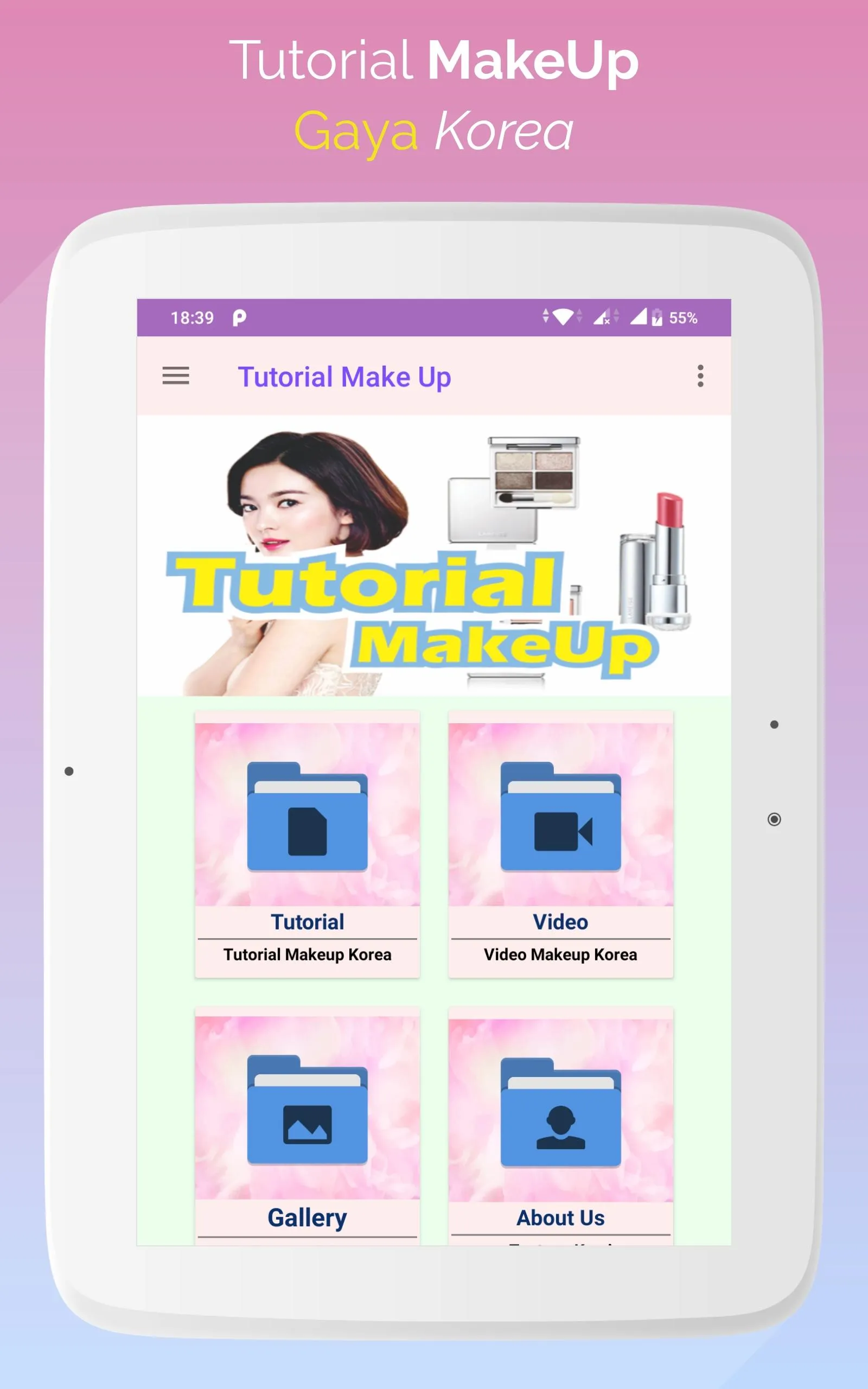 Tutorial MakeUp Korean Style ( | Indus Appstore | Screenshot