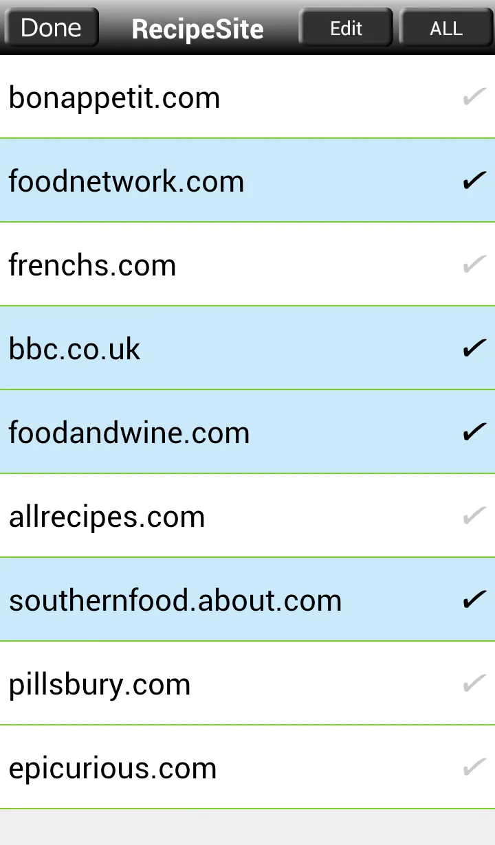 Recipe Search for Android | Indus Appstore | Screenshot