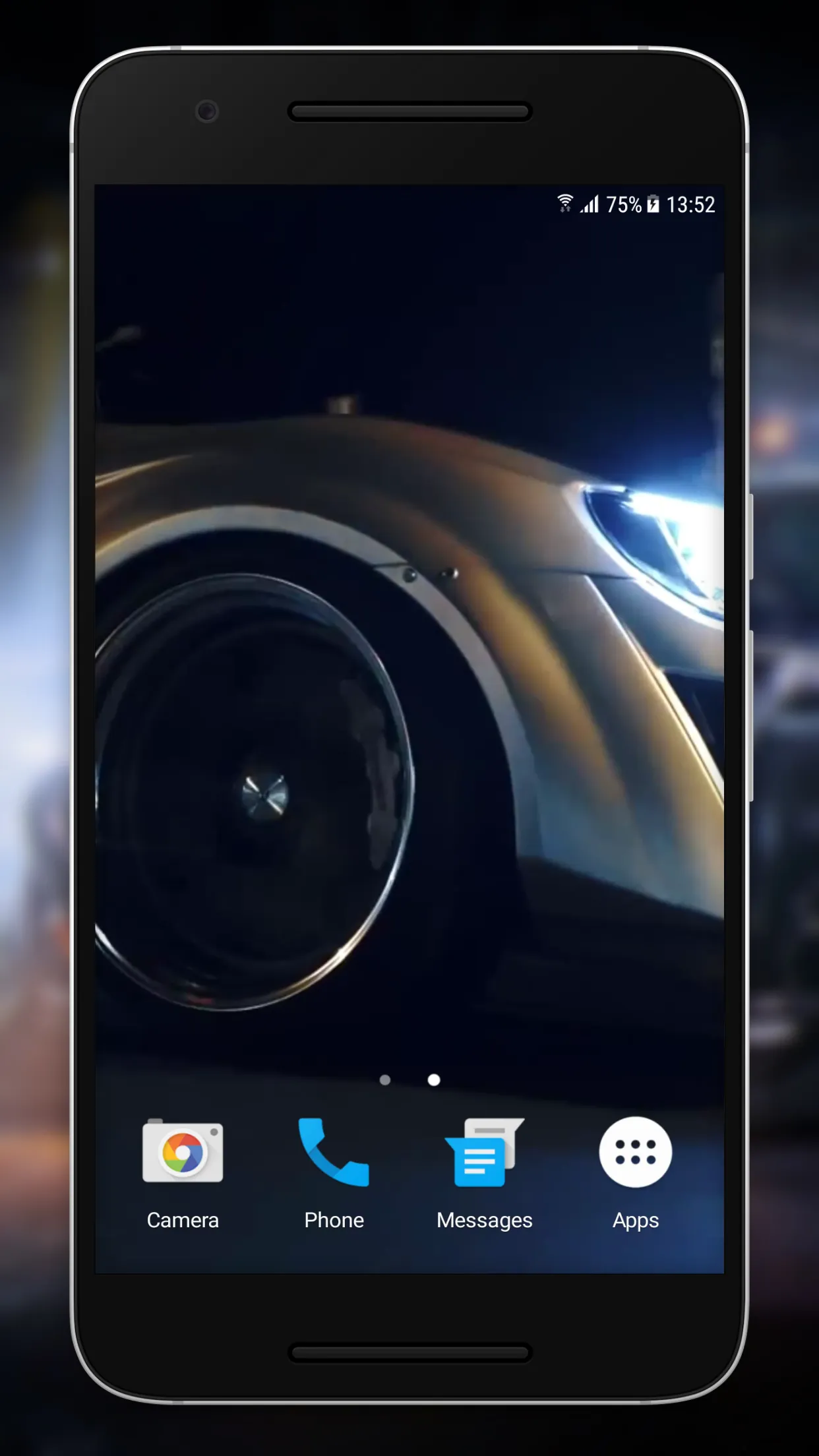 Street Racing Live Wallpaper | Indus Appstore | Screenshot