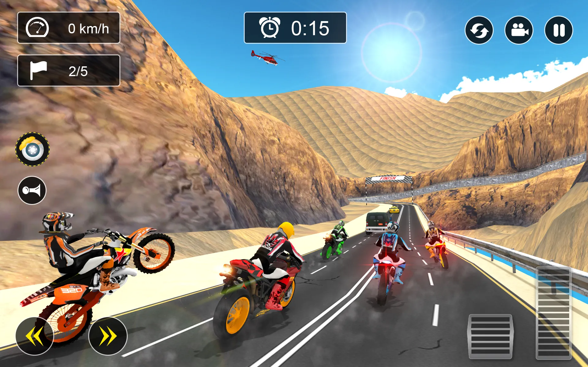 Snow Mountain Bike Racing 2022 | Indus Appstore | Screenshot