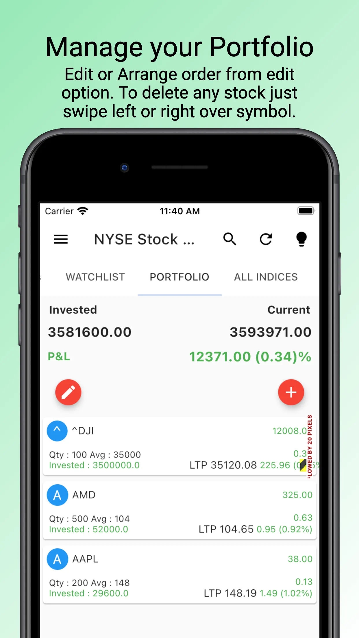 NYSE Stocks, News Alerts | Indus Appstore | Screenshot