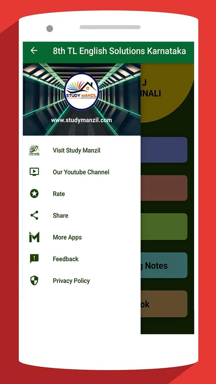 8th English Solutions (TL) Kar | Indus Appstore | Screenshot