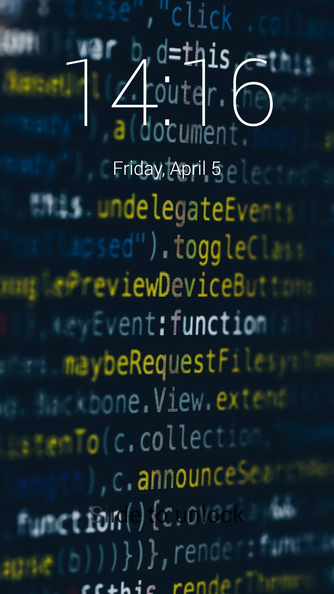 Programming Code Lock Screen | Indus Appstore | Screenshot