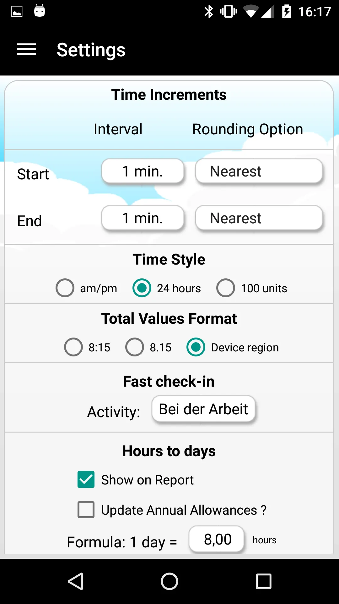 My Worktime - Timesheets | Indus Appstore | Screenshot