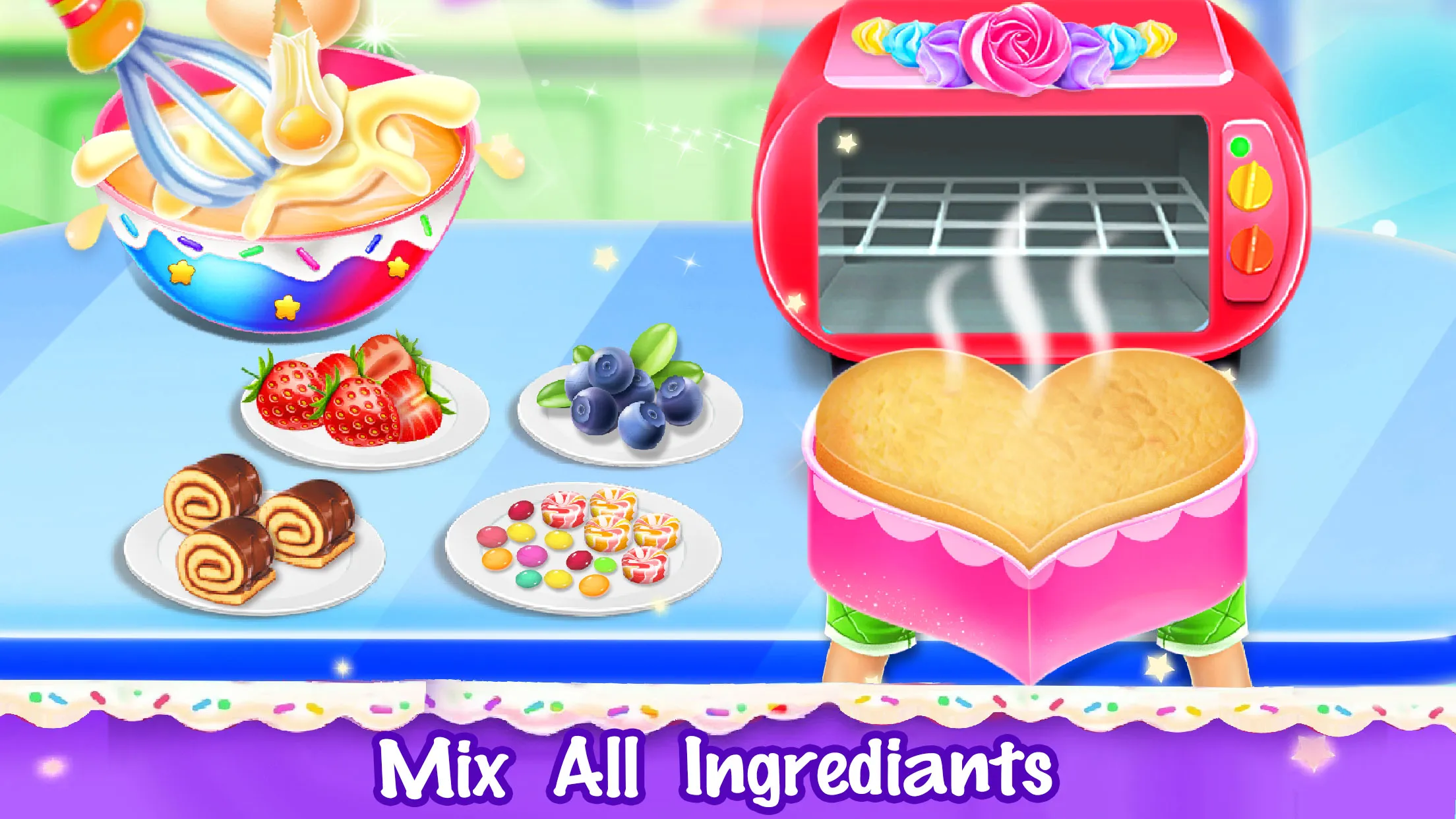 Ice cream Cake Maker Cake Game | Indus Appstore | Screenshot