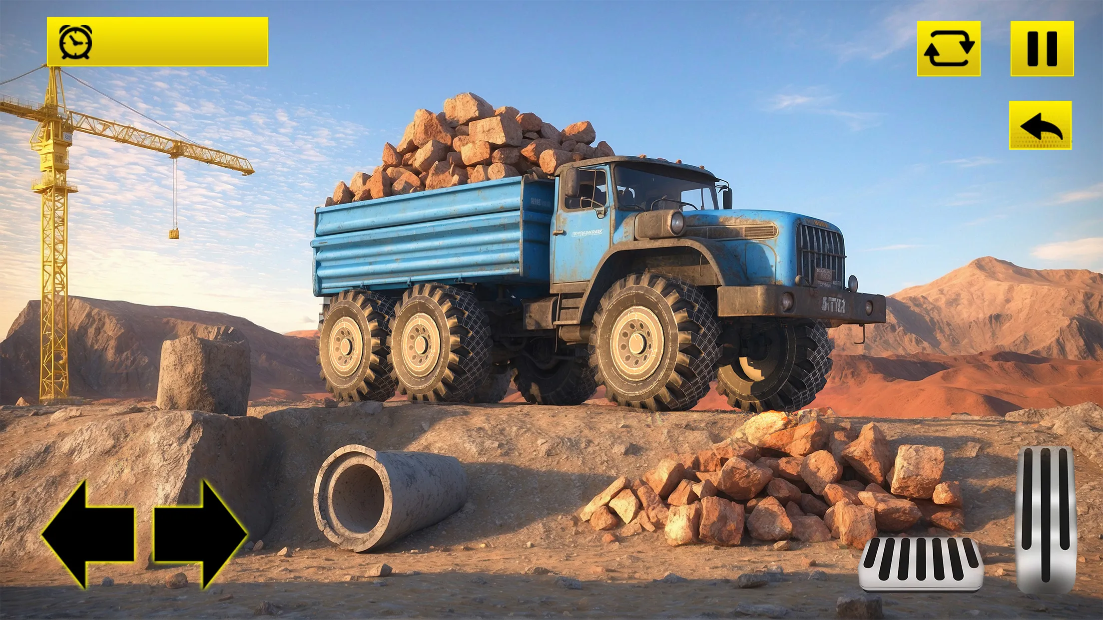 Heavy Dump Truck Simulator | Indus Appstore | Screenshot