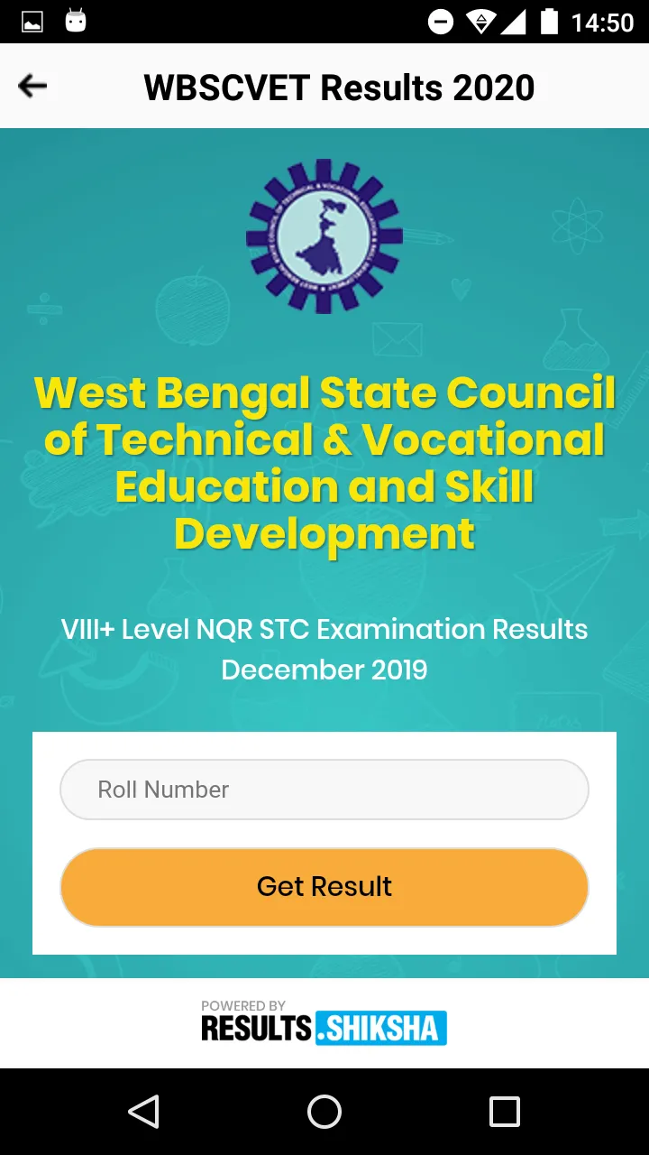 WBSCTVESD Results | Indus Appstore | Screenshot