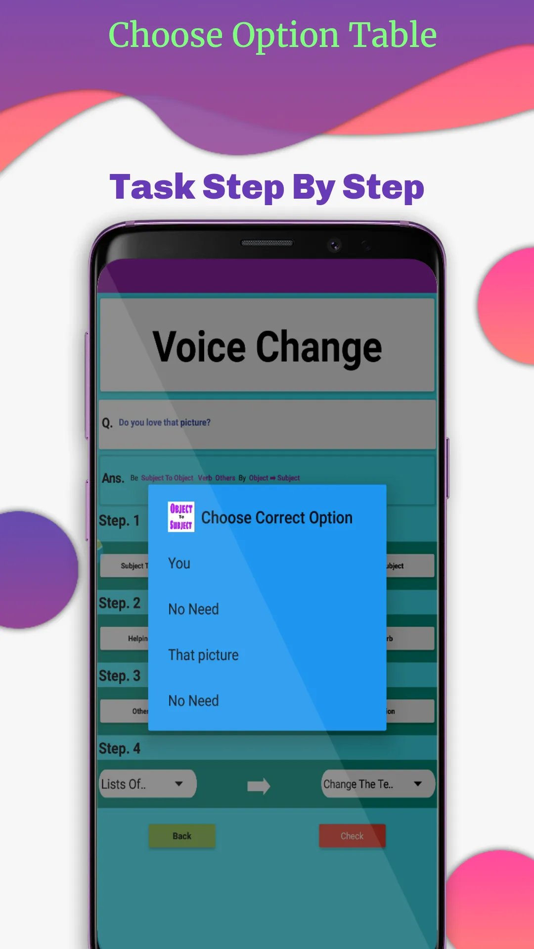 passive voice converter | Indus Appstore | Screenshot