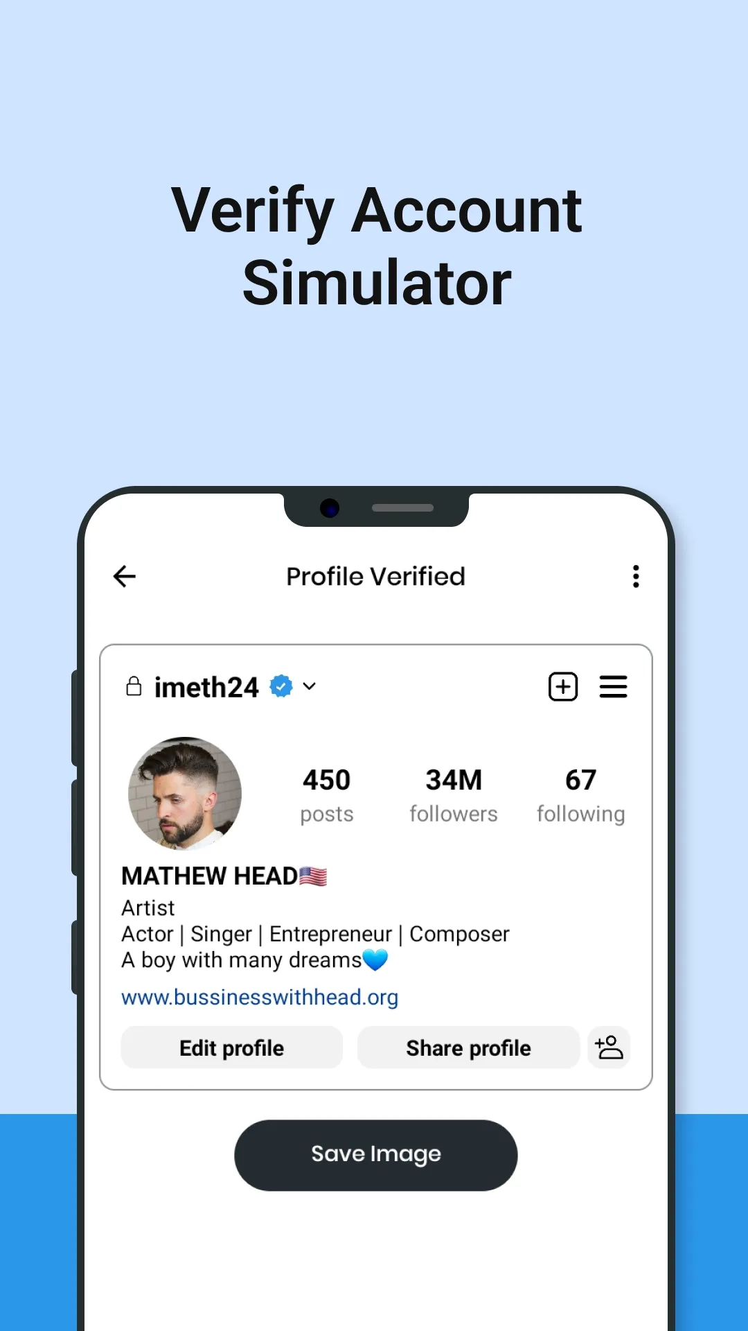 Verify Badge for your profile | Indus Appstore | Screenshot