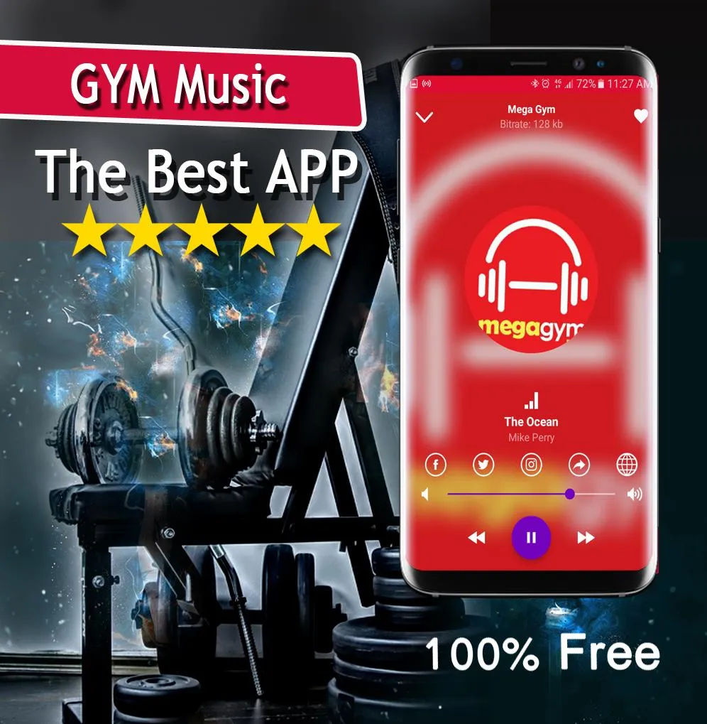 GYM Music App | Indus Appstore | Screenshot