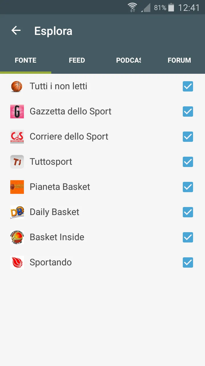 Tutto Basket Notizie | Indus Appstore | Screenshot