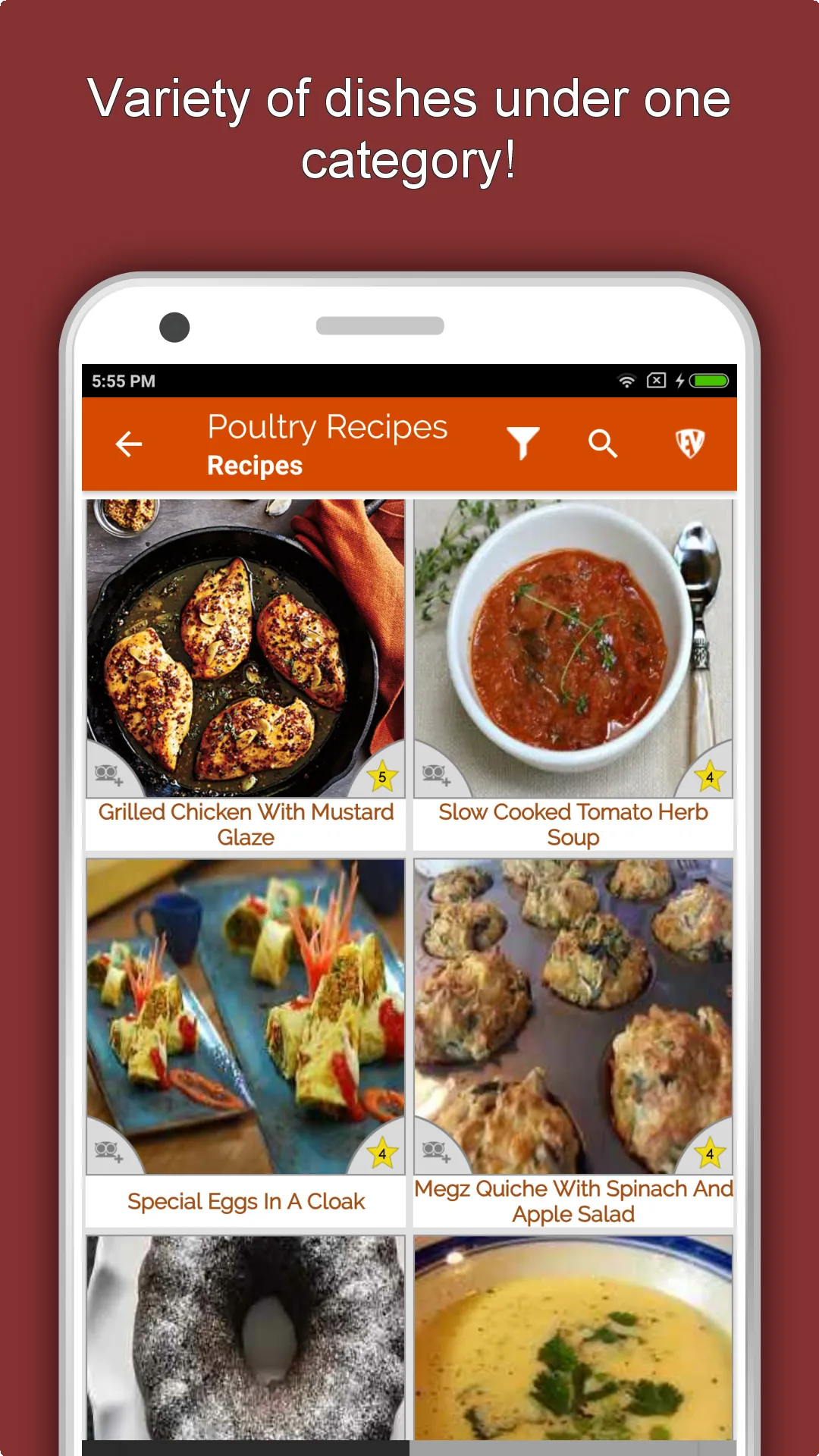 Chicken Recipes: Duck, Turkey | Indus Appstore | Screenshot