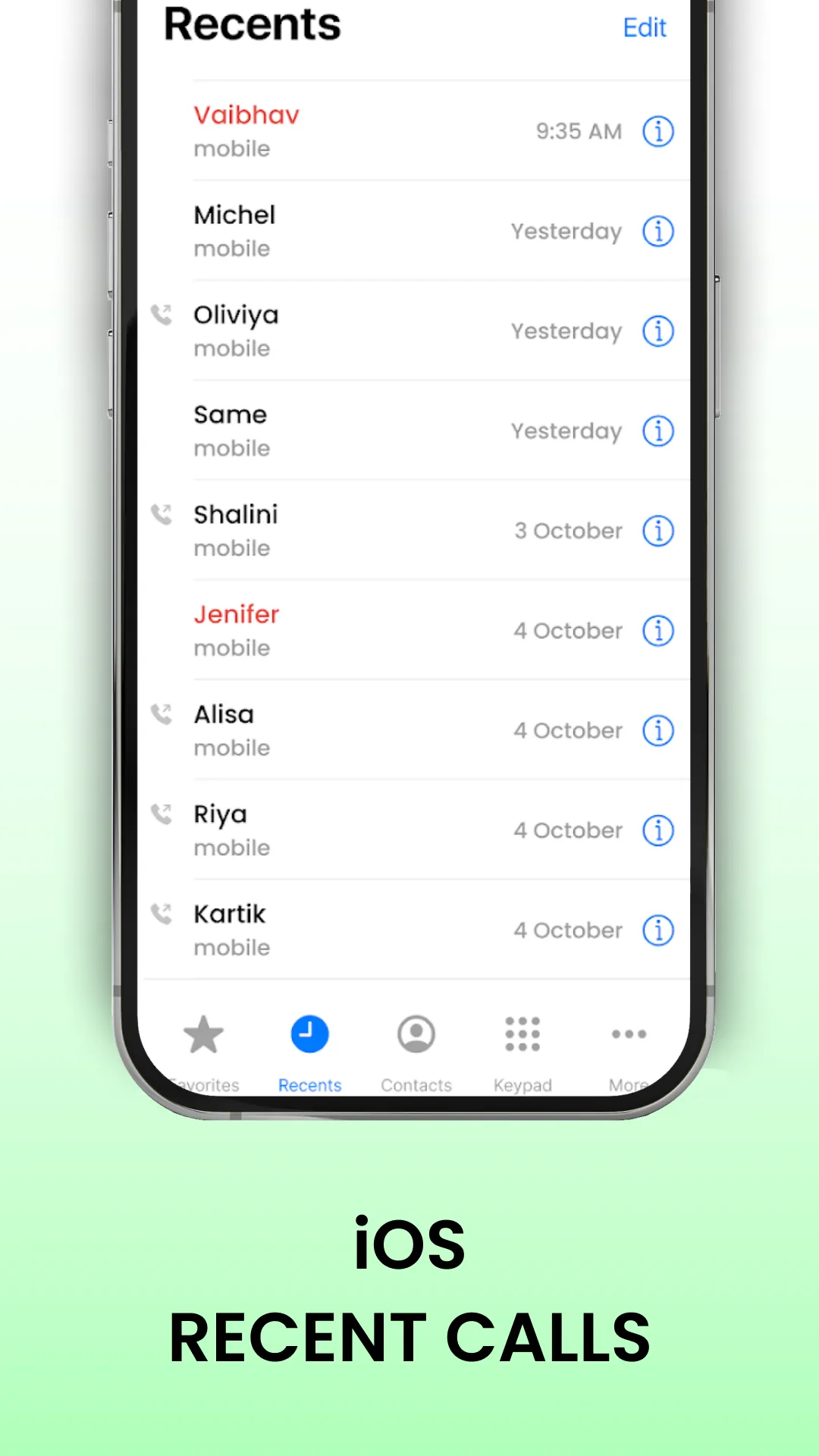 iOS Phone Dialer - Call Screen | Indus Appstore | Screenshot