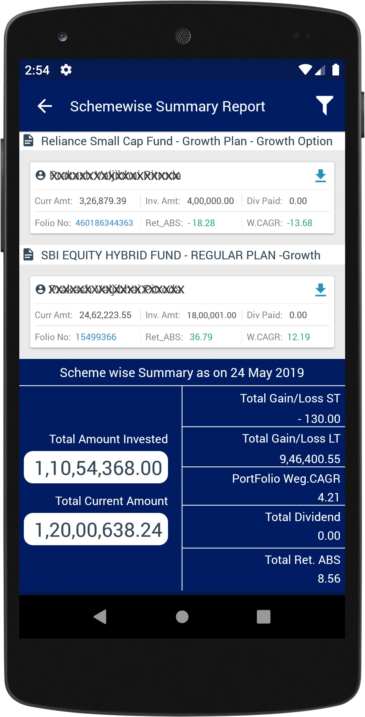 The Mutual Fund Store | Indus Appstore | Screenshot