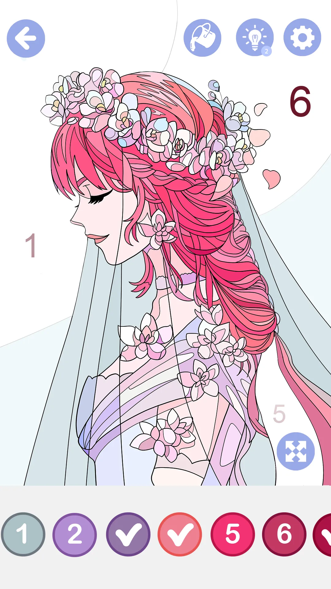 Anime Manga Color by Numbers | Indus Appstore | Screenshot