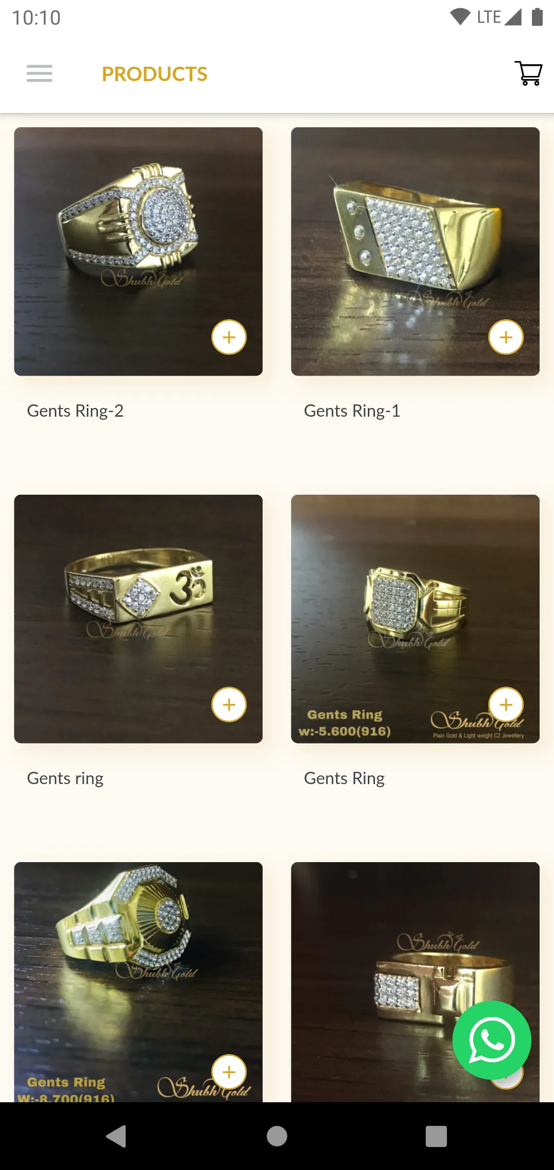 Shubh Gold - Gold CZ Jewellery | Indus Appstore | Screenshot