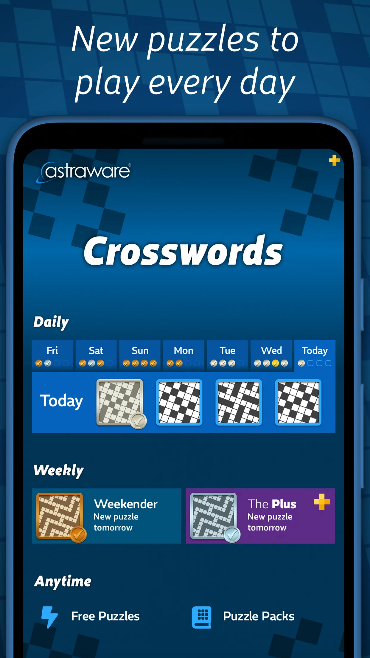 Astraware Crosswords | Indus Appstore | Screenshot