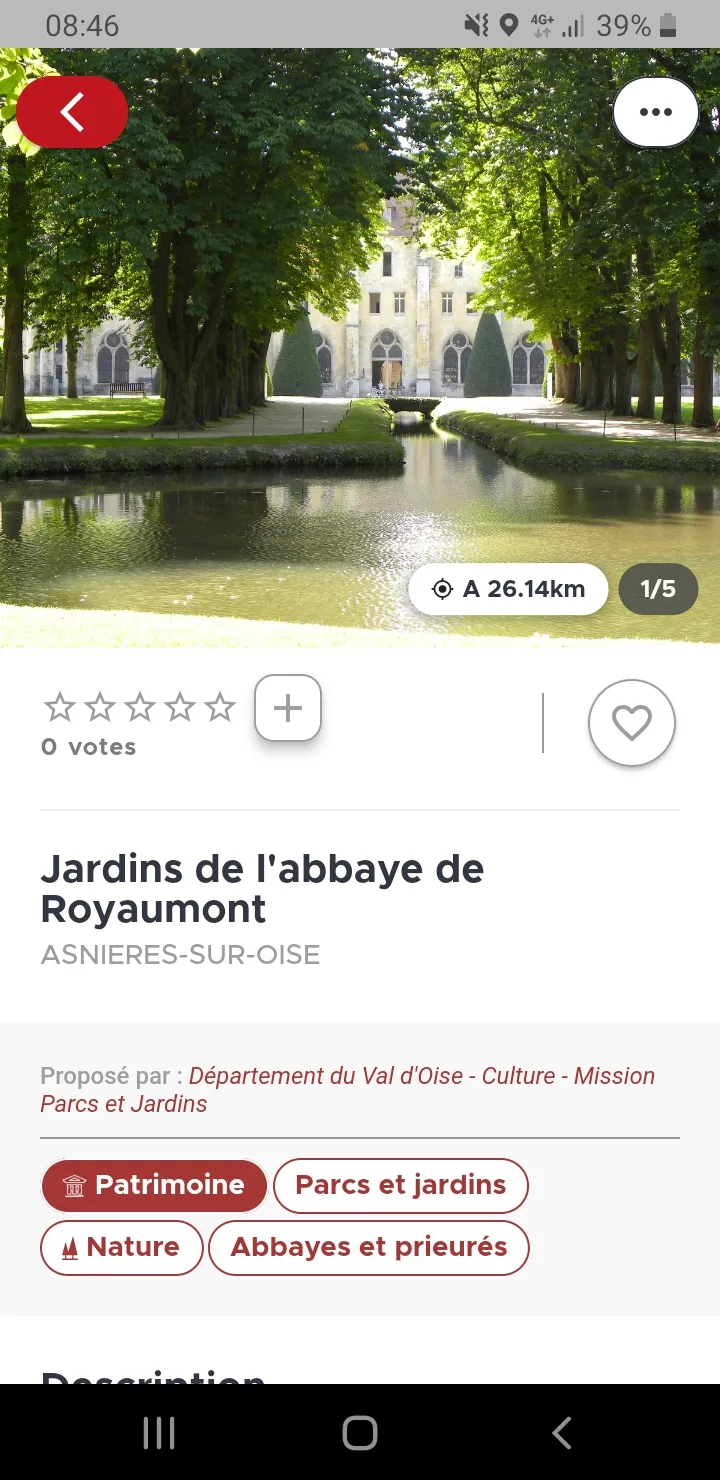 valdoise MyBalade | Indus Appstore | Screenshot