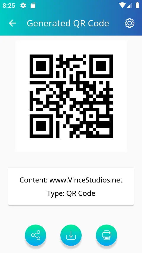 QR Scan »  Scan and Create | Indus Appstore | Screenshot