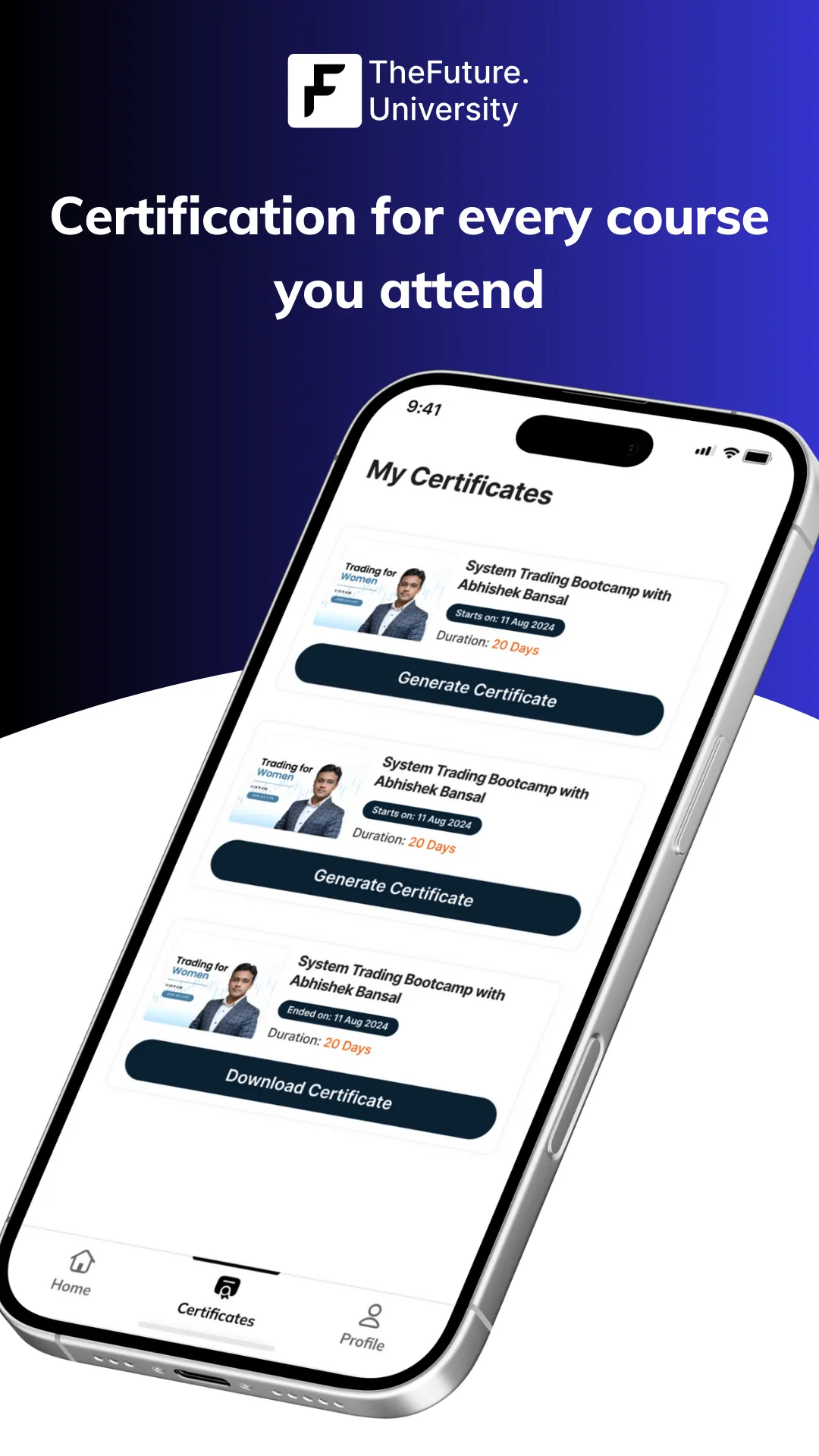 TFU Learners App | Indus Appstore | Screenshot