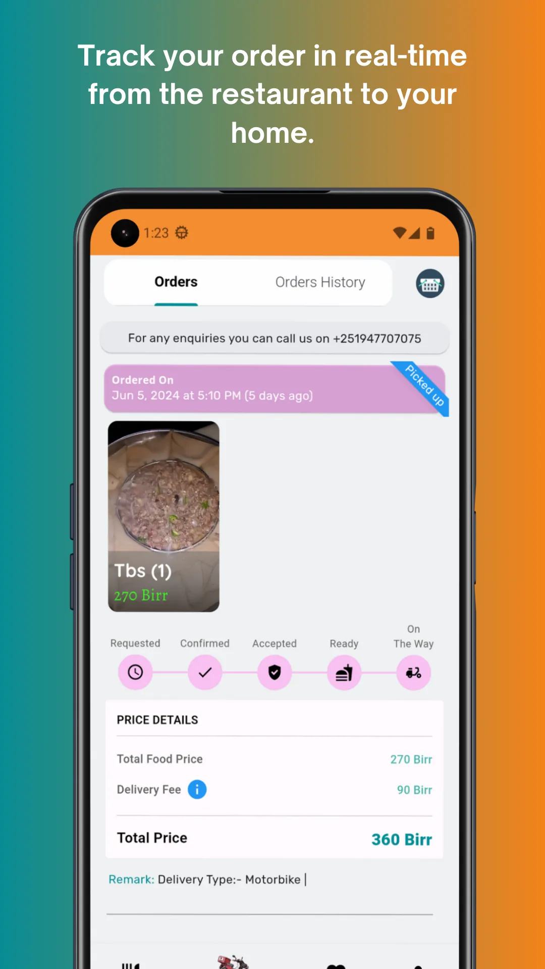Esoora Food Delivery | Indus Appstore | Screenshot