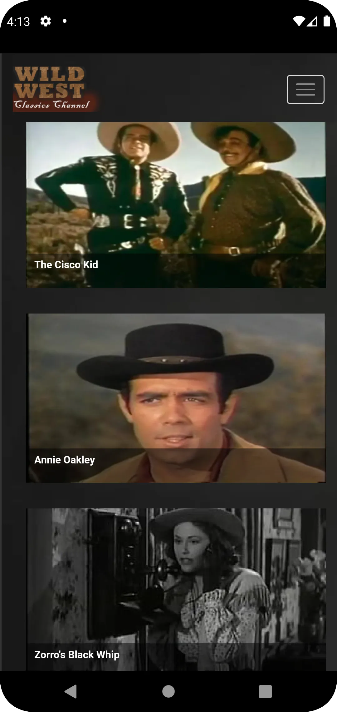 Wild West Classic Movies | Indus Appstore | Screenshot