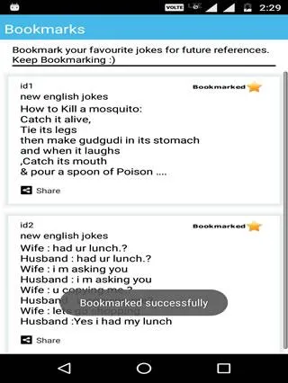 Jokes In English 1000+ | Indus Appstore | Screenshot