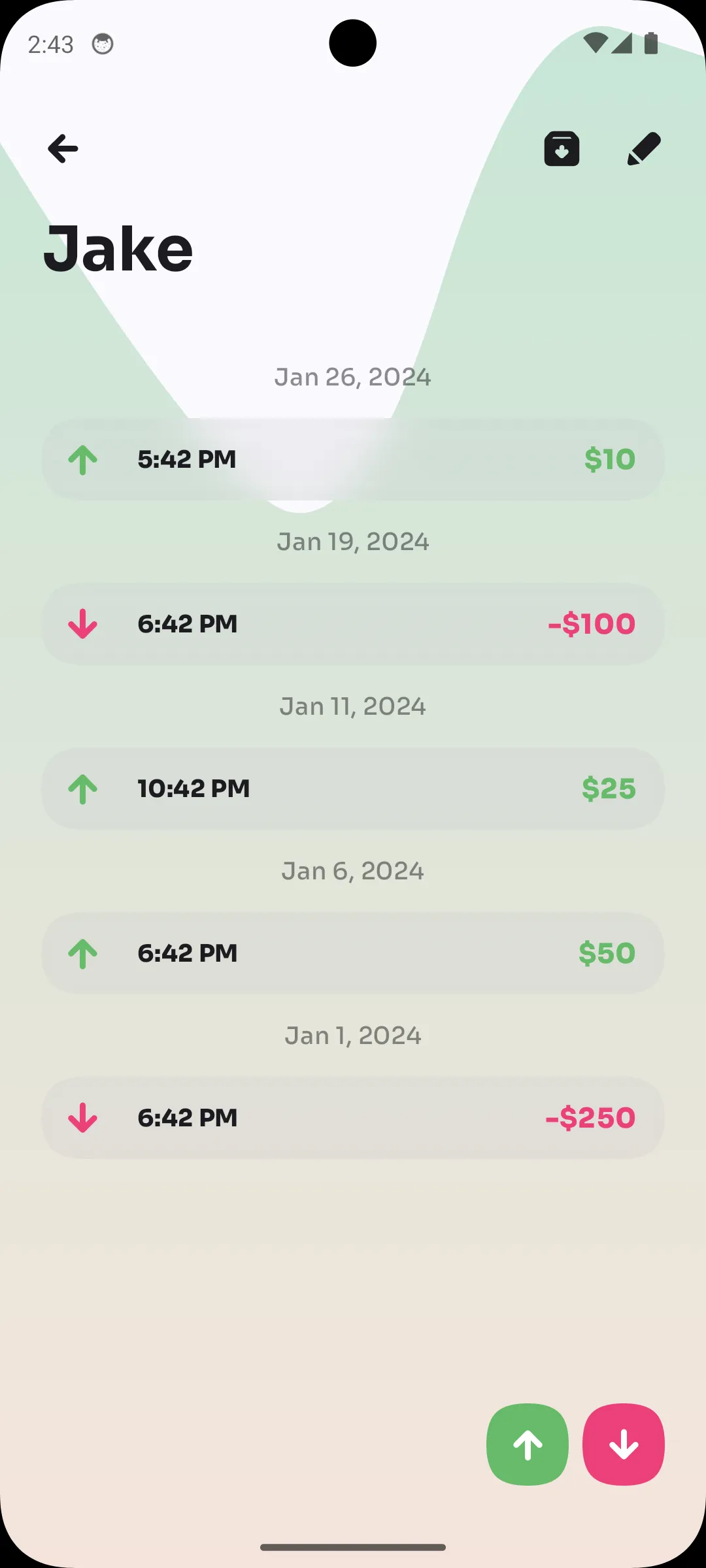 Owu: Loan & Debt Tracker | Indus Appstore | Screenshot