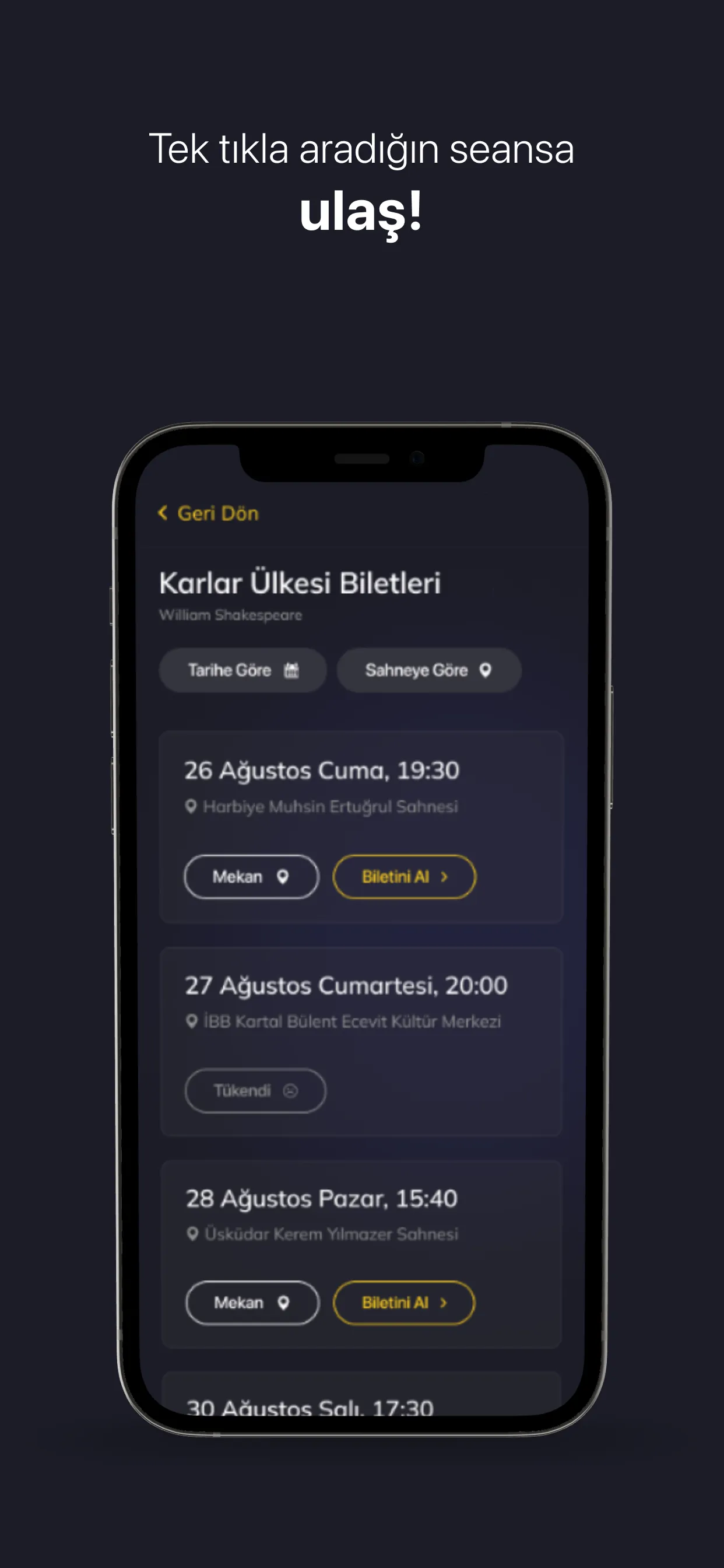 İBB Şehir Tiyatroları | Indus Appstore | Screenshot