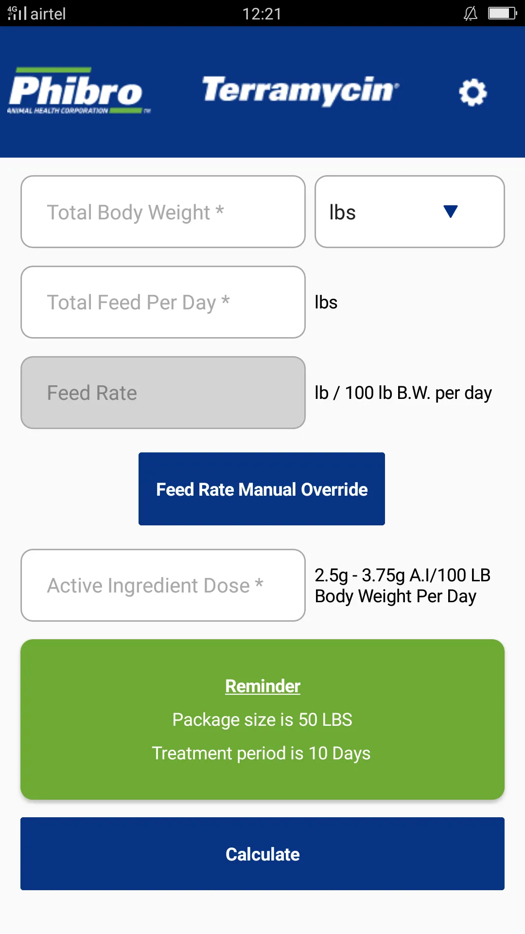 PAHCCalculator | Indus Appstore | Screenshot