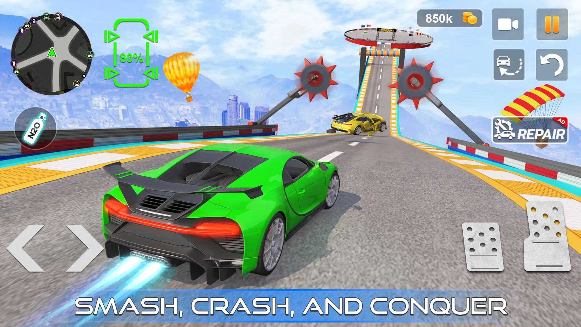 Car Crash Games Mega Car Games | Indus Appstore | Screenshot