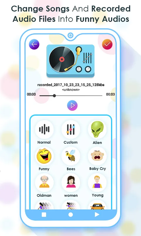 Voice Changer - Funny Recorder | Indus Appstore | Screenshot