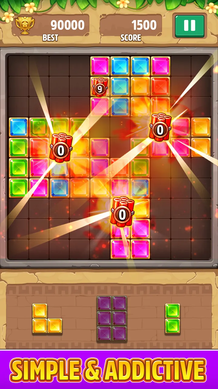 Jewel Block Puzzle Game | Indus Appstore | Screenshot