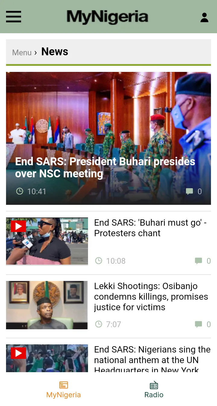 MyNigeria News and Radio | Indus Appstore | Screenshot