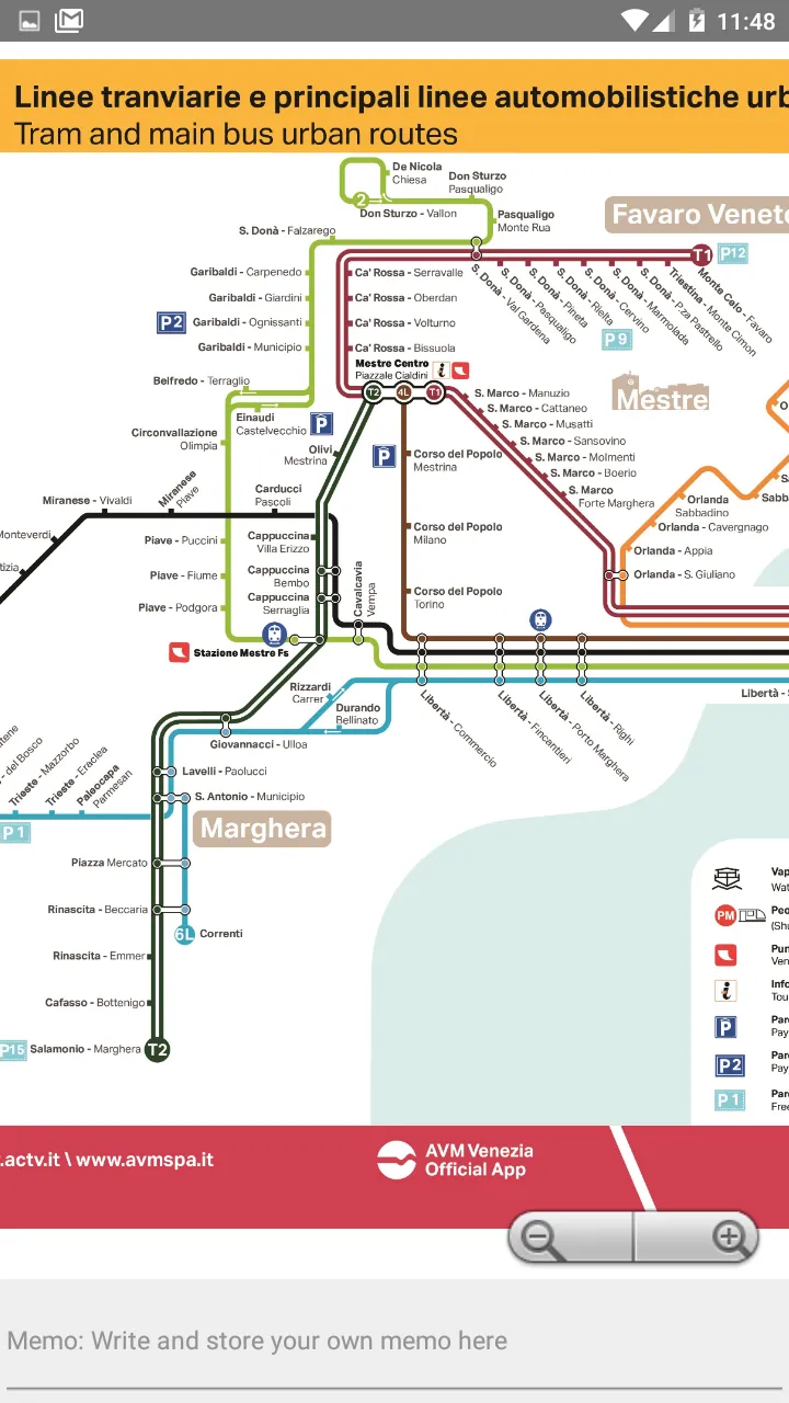 VENICE BUS TRAM WATERBORNE MAP | Indus Appstore | Screenshot