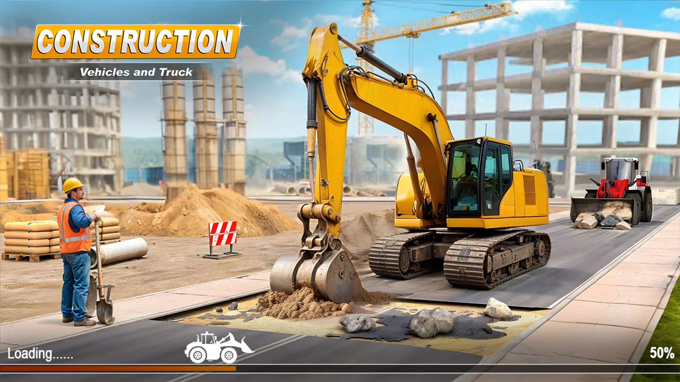 Road Construction Simulator 3D | Indus Appstore | Screenshot