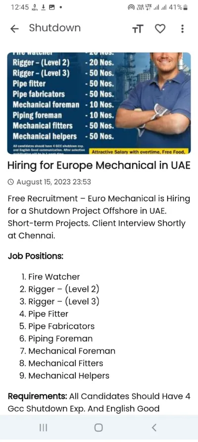 Gulf jobs - Gulfwalkin | Indus Appstore | Screenshot