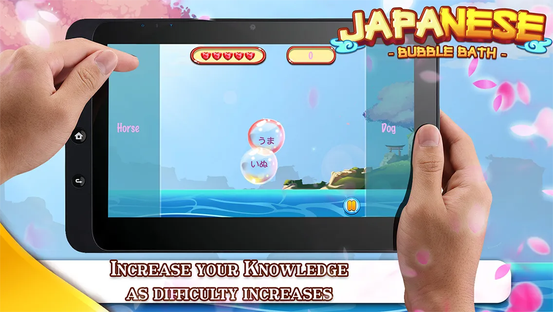 Learn Japanese Bubble Bath | Indus Appstore | Screenshot