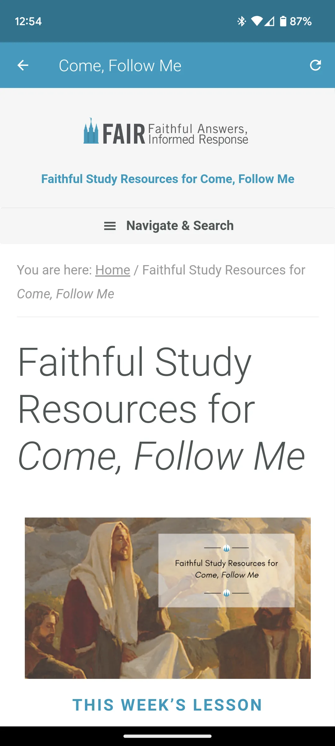 Faithful Answers | Indus Appstore | Screenshot