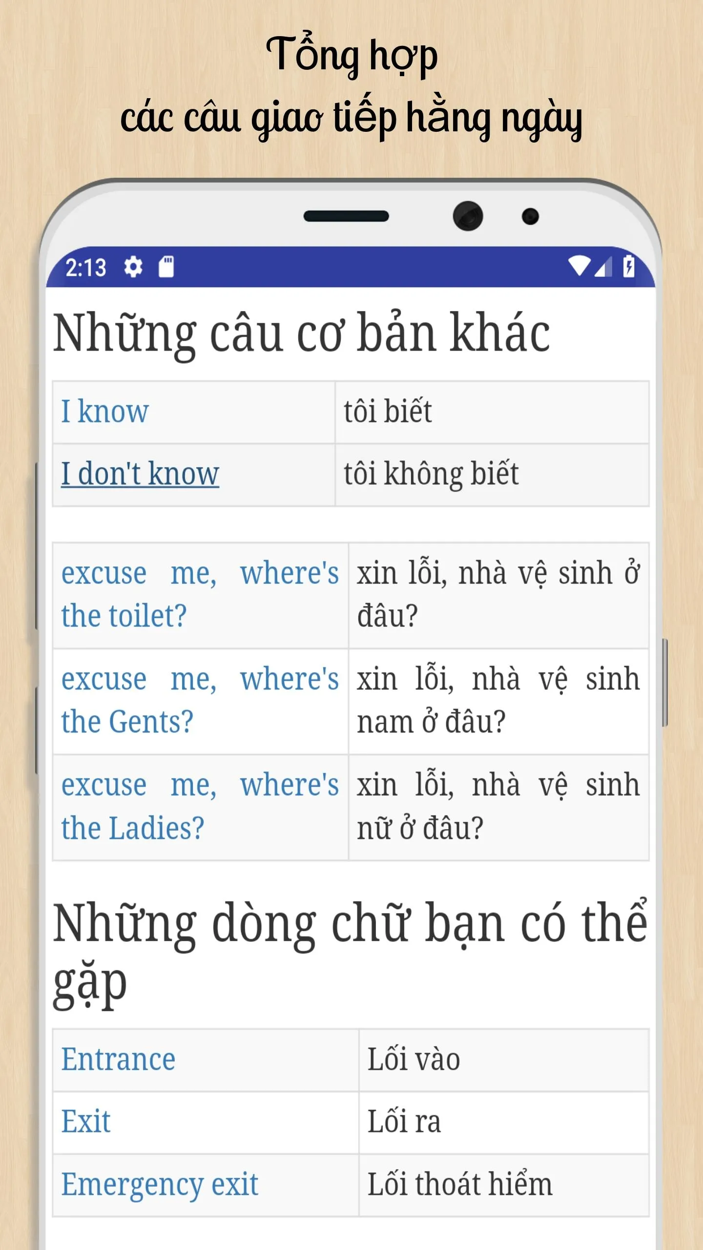 Tiếng Anh giao tiếp hàng ngày | Indus Appstore | Screenshot