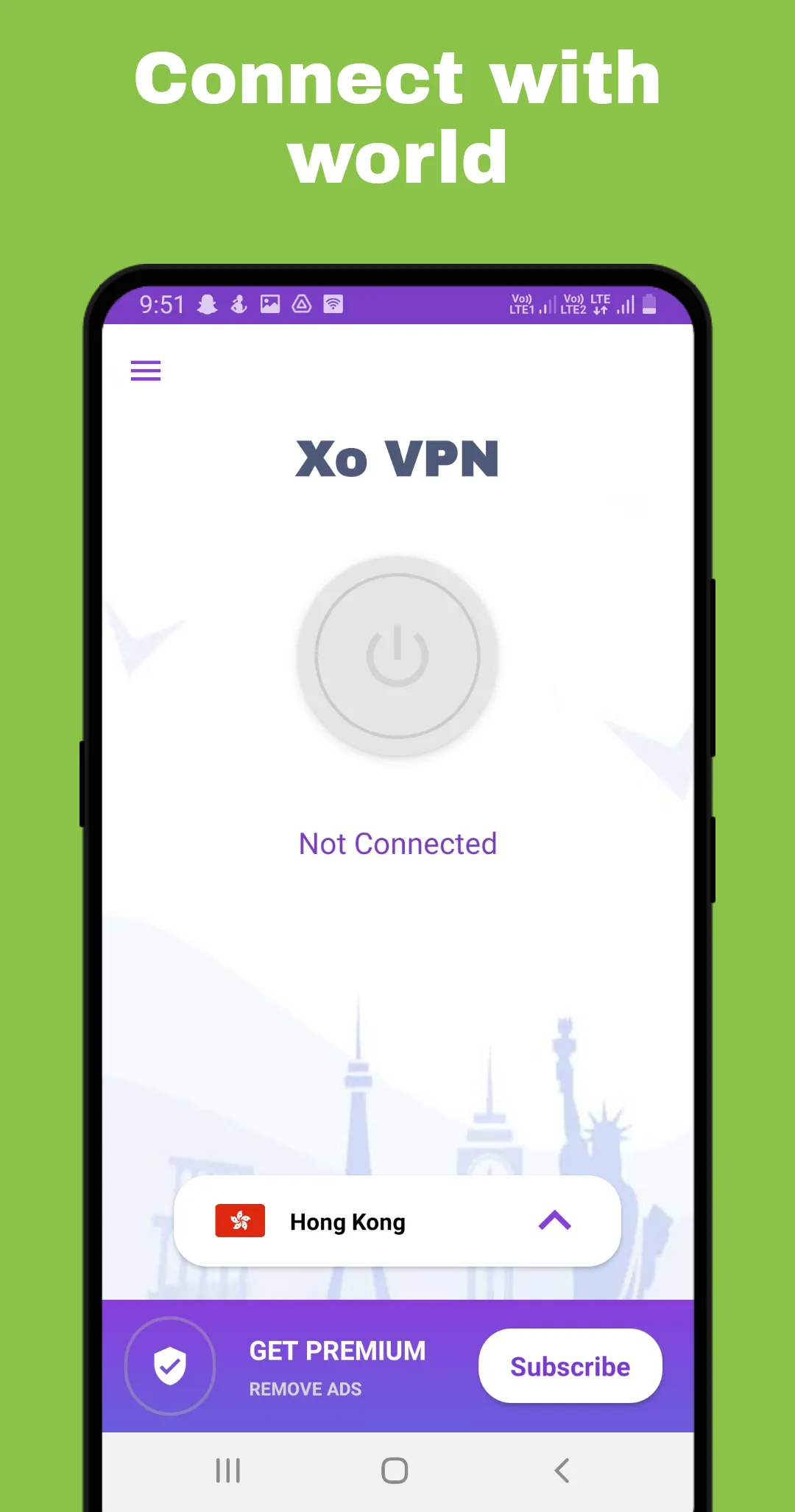 Xo VPN: Fastest and Secure | Indus Appstore | Screenshot