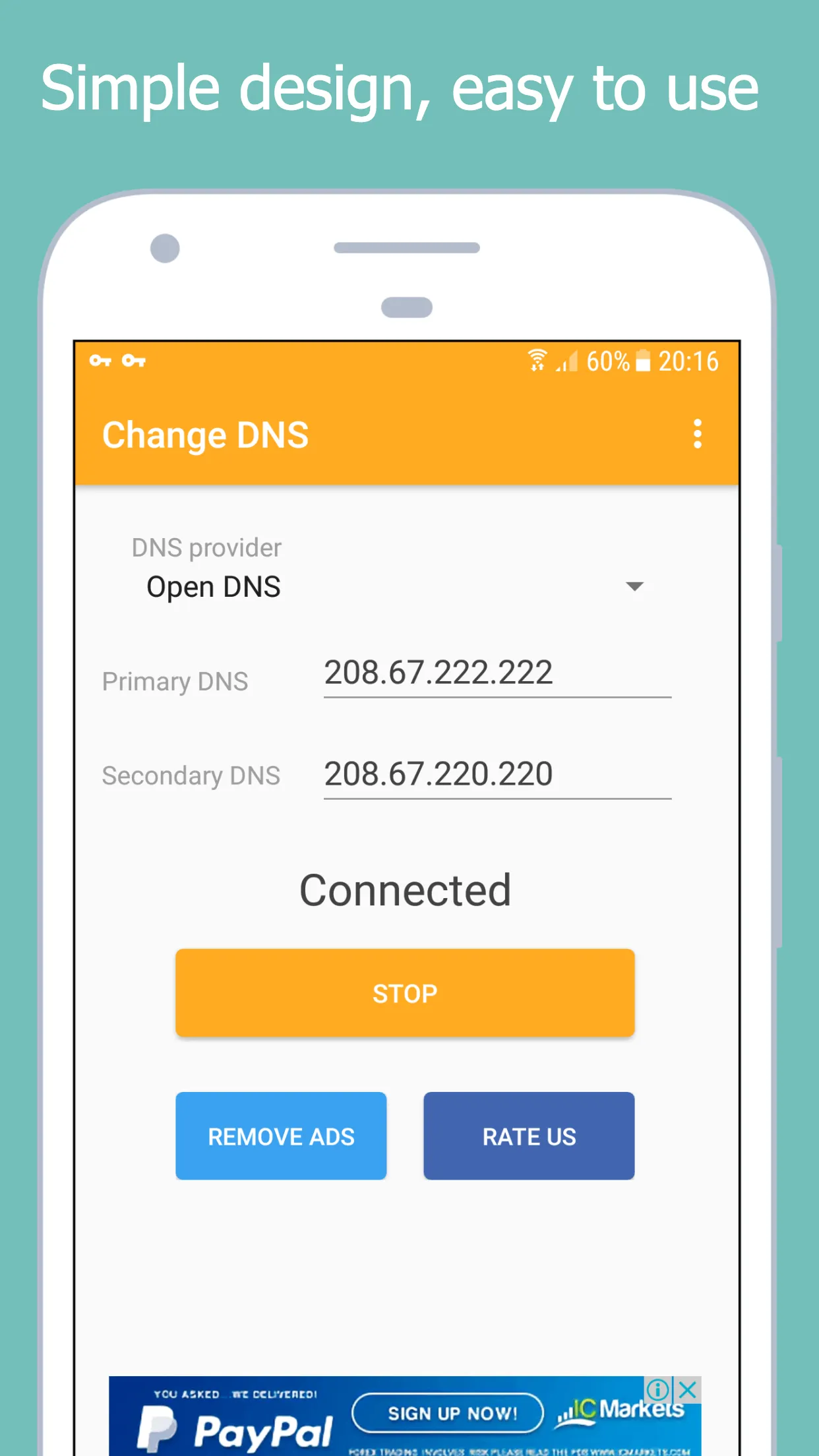 Change DNS (No Root 3G/Wifi) | Indus Appstore | Screenshot