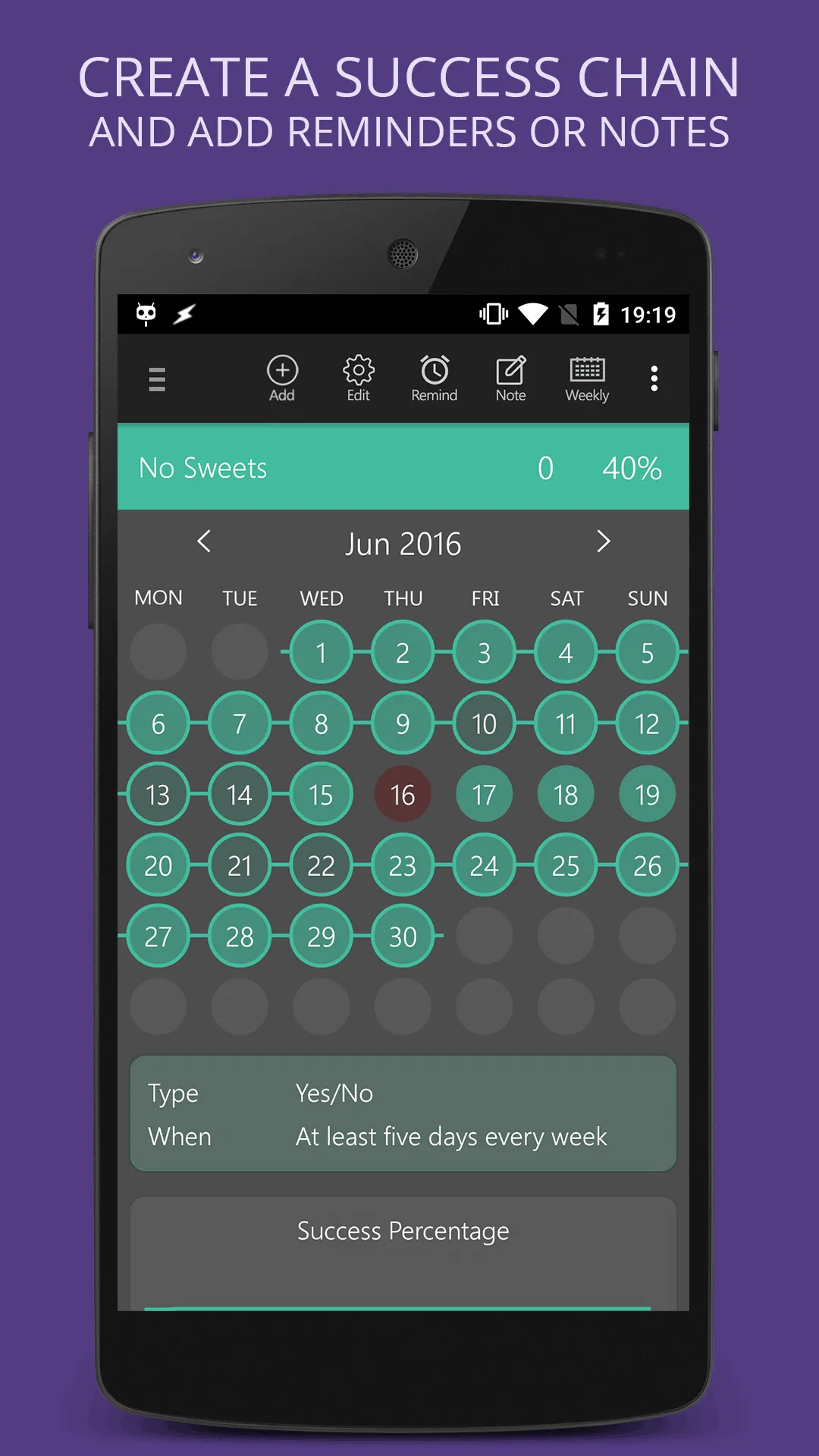 Habit Tracker | Indus Appstore | Screenshot