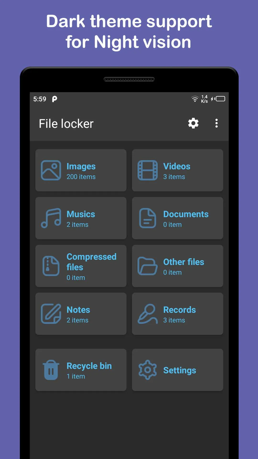 File locker - Lock my files | Indus Appstore | Screenshot