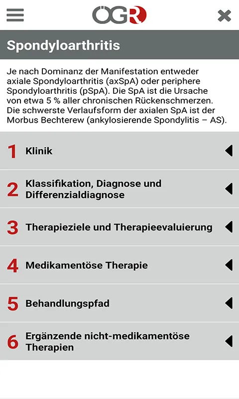 RheumaGuide | Indus Appstore | Screenshot