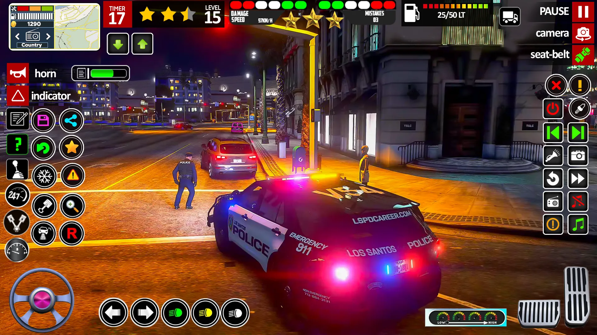 Drive Police Parking Car Games | Indus Appstore | Screenshot